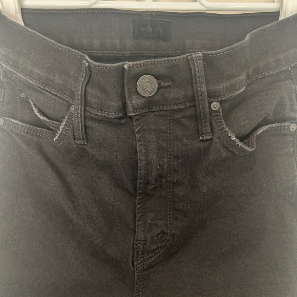 MOTHER - The Mid Rise Dazzler Ankle Size 24 in Not Guilty (black) - Picture 5 of 12